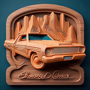 3D model Ford Ranchero (STL)